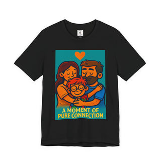 Family Connection T-Shirt - Celebrate Love, Family Bond Tee, Heartfelt Gift for Parents, Cute Family Illustrations, Perfect for Family Days!