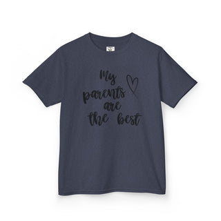 Kids T-Shirt - My Parents Are the Best - Perfect Gift for Anniversaries, Families, Casual.