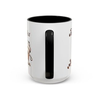 Cheerful Coffee Mug - Perfect for Coffee Lovers, First Cup Celebration, Gift for Friends and Family, Fun Kitchen Decor, Unique Drinkware