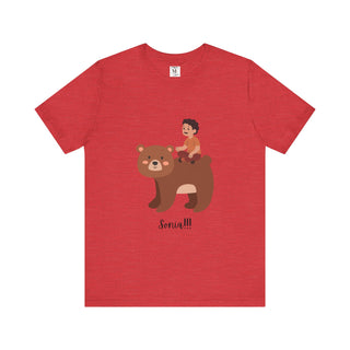 T-Shirt Sonia Teddy Bear Unisex Jersey Short Sleeve Tee