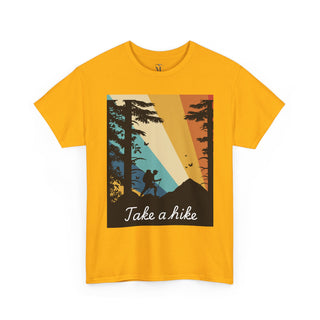 Outdoor Adventure Tee: Take a Hike Shirt, Gift for Nature Lovers, Hiking Apparel, Camping T-Shirt, Unisex Cotton Tee