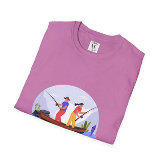 Funny Fishy Unisex Softstyle T-Shirt