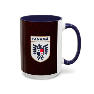 Panamá Shield Emblem Coffee Mug | Accent Coffee Mug 11oz 15oz