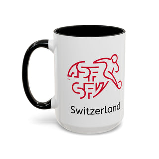 Switzerland Logo Mug | Accent Coffee Mug 11oz 15oz