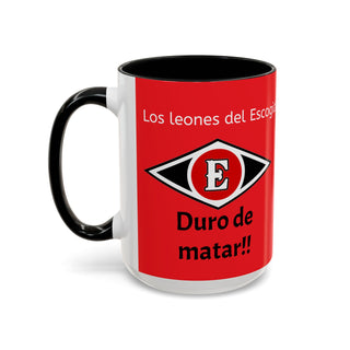 Los Leones del Escogido Logo Mug | Duro de Matar coffee mug