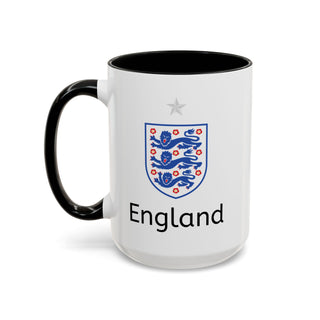 England Three Lions Crest Mug | Accent Coffee Mug