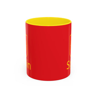 Spain National Football Team Crest Mug | Accent Coffee Mug 11oz 15oz