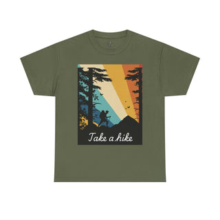 Outdoor Adventure Tee: Take a Hike Shirt, Gift for Nature Lovers, Hiking Apparel, Camping T-Shirt, Unisex Cotton Tee