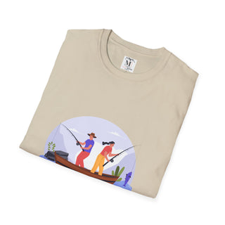 Funny Fishy Unisex Softstyle T-Shirt