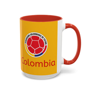 Federación Colombiana de Fútbol Logo Mug | Accent Coffee Mug