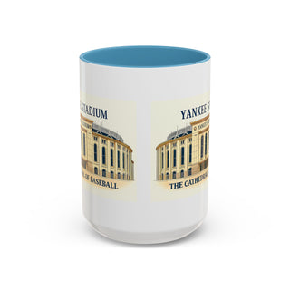 Yankee Stadium Accent Coffee Mug | Baseball Fan Gift, Sports Mug, Coffee Lover, Collectible Mug, Home Bar Decor