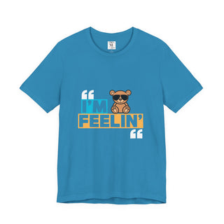 Unisex Jersey Tee - I'm Feelin' Good Vibe Shirt, Casual Wear, Gift for Friends, Summer Fashion, Fun Statement Tee