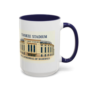 Yankee Stadium Accent Coffee Mug | Baseball Fan Gift, Sports Mug, Coffee Lover, Collectible Mug, Home Bar Decor