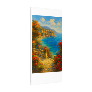 Matte Canvas Art, Coastal Wall Decor, Seaside Landscape Print, Home Decoration, Meditation Space, Gift for Ocean Lovers