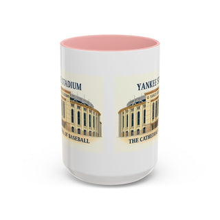 Yankee Stadium Accent Coffee Mug | Baseball Fan Gift, Sports Mug, Coffee Lover, Collectible Mug, Home Bar Decor
