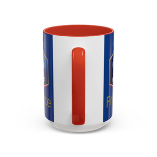 France Football Crest Mug | Accent Coffee Mug 11oz 15oz