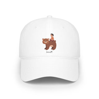 Cute Bear Kid's Cap, Adjustable Hat for Children, Toddler Baseball Cap, Animal Lovers Gift, Fun and Playful Style