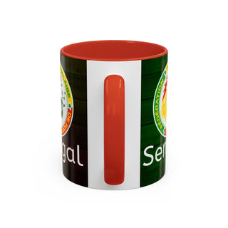 Senegal Football Federation Lion Mug | Accent Coffee Mug