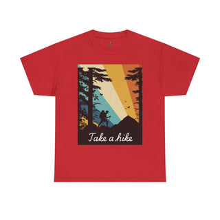 Outdoor Adventure Tee: Take a Hike Shirt, Gift for Nature Lovers, Hiking Apparel, Camping T-Shirt, Unisex Cotton Tee