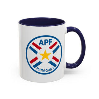 APF Paraguay Soccer Logo Mug | Accent Coffee Mug 11oz 15oz