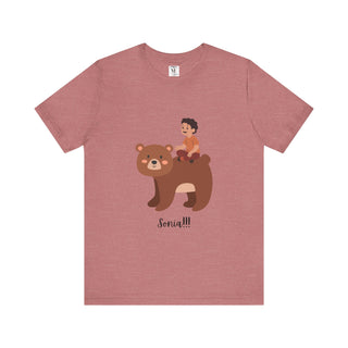 T-Shirt Sonia Teddy Bear Unisex Jersey Short Sleeve Tee