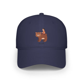 Cute Bear Kid's Cap, Adjustable Hat for Children, Toddler Baseball Cap, Animal Lovers Gift, Fun and Playful Style