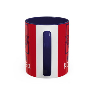 KFA Korea Tiger Logo Coffee Mug | Accent Color 11oz 15oz