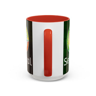Senegal Football Federation Lion Mug | Accent Coffee Mug