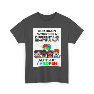 Colorful Autism Awareness Tee with Inspirational Message, Unisex Cotton Shirt, Gift for Autism Advocate, Everyday Wear, Inclusive Fashion