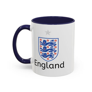 England Three Lions Crest Mug | Accent Coffee Mug