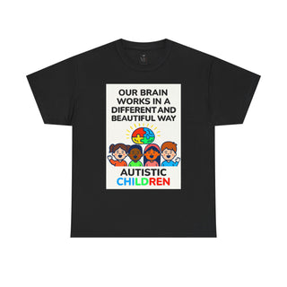 Colorful Autism Awareness Tee with Inspirational Message, Unisex Cotton Shirt, Gift for Autism Advocate, Everyday Wear, Inclusive Fashion