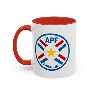APF Paraguay Soccer Logo Mug | Accent Coffee Mug 11oz 15oz
