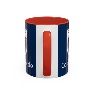 Cabo Verde Football Crest Mug | Accent Coffee Mug 11oz 15oz