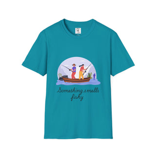 Funny Fishy Unisex Softstyle T-Shirt