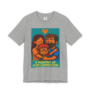 Family Connection T-Shirt - Celebrate Love, Family Bond Tee, Heartfelt Gift for Parents, Cute Family Illustrations, Perfect for Family Days!