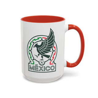 Mexico Soccer Crest Mug | Accent Coffee Mug 11oz 15oz